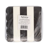 Thick Black Stripes Cocktail Napkin