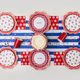 BETTY CROCKER™ X BONJOUR FETE RED POLKA DOT LARGE NAPKINS