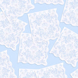 Something Blue Napkins - 25 printed napkins
