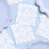 Something Blue Napkins - 25 printed napkins