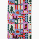 Festive Christmas Quilt Tea Towel
