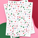 Santa Baby Nail Stickers