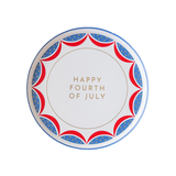 HAPPY 4TH OF JULY DESSERT PLATES