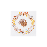 Fall Foliage Turkey Cocktail Napkins (Set of 20)