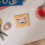 Cloud Multicolor Metal Index Tabs