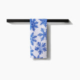 Snowy Days Blue Tea Towel