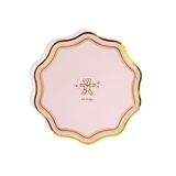 Oh Baby Icon Party Plates- Pink