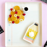 Occasions Paper and Pencil Bamboo Tray Set