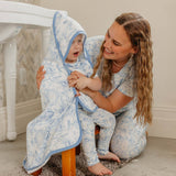 Premium Baby Knit Hooded Towel - Vintage Carnival