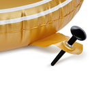 Gold Inflatable Nutcracker - 3.5 ft