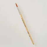 Watercolor paintbrush set of five wood brushes