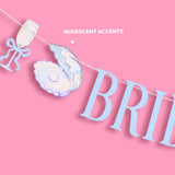 Bride To Be Seashell Banner