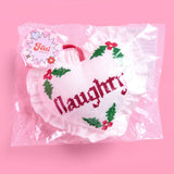 Naughty or Nice Christmas Ornament