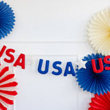 USA Puffy Felt Banner