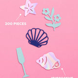 Coastal Party Foil Confetti - 200 Pieces