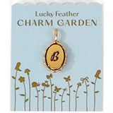 Scalloped Initial Charm