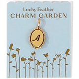 Scalloped Initial Charm