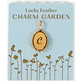 Scalloped Initial Charm