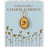 Scalloped Initial Charm