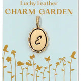 Scalloped Initial Charm