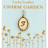 Scalloped Initial Charm