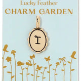 Scalloped Initial Charm