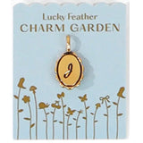 Scalloped Initial Charm