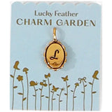 Scalloped Initial Charm