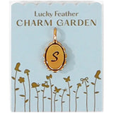 Scalloped Initial Charm
