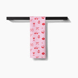 V Day Doodles Tea Towel