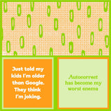 Autocorrect/Google Napkin