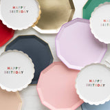 BLANC WHITE SIGNATURE HAPPY BIRTHDAY COCKTAIL NAPKINS