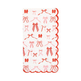 Bow Pattern Dinner Napkin