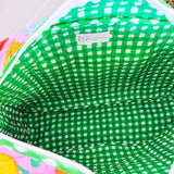 Quilted Weekender Duffle Bag | Lucky Vibes Pink