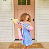 Pencil Me In Jumbo Inflatable Pencil and Sticker Kit