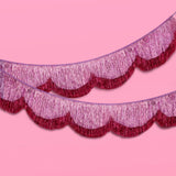 Tickled Pink Fringe Banner