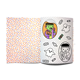 Stickiville Color-in' Sticker Book - Cute n Spooky Doodles - 30 Sheets