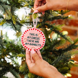 Needlepoint Ornament - This Is My Circus