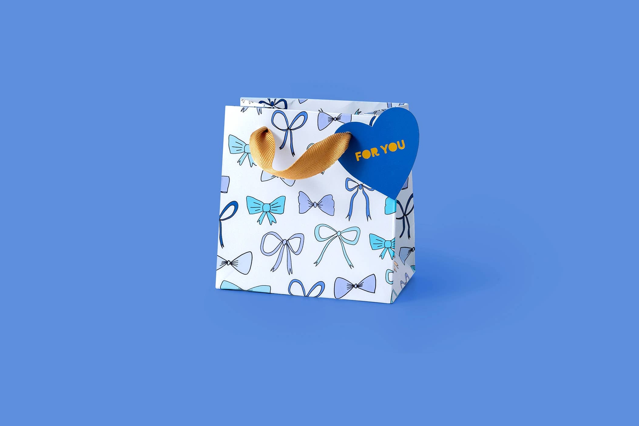 Gift Bags - Blue Bows