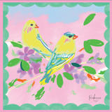 CANARIES-MAHJONG MAT