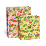 Meowy Christmas large gift bag