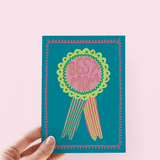 Best Mom Award Greeting Card