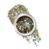 Macro Glitter | Gold-Solar | Chunky Glitter | Body Glitter