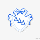 Delta Delta Delta Vinyl Sticker [Officially Licensed]