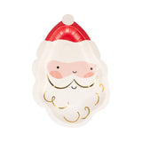 Santa Shaped Plate