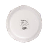 Candy Cane Patterned Plate