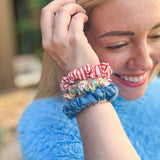 Scrunchie Hair Tie Set - 3 Piece Set - Poppy