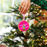 Needlepoint Ornament - Save Water