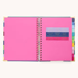 2025-2026 Spiral Weekly Simplified Planner - Rainbow Row