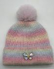 Pastel Rainbow Beanie